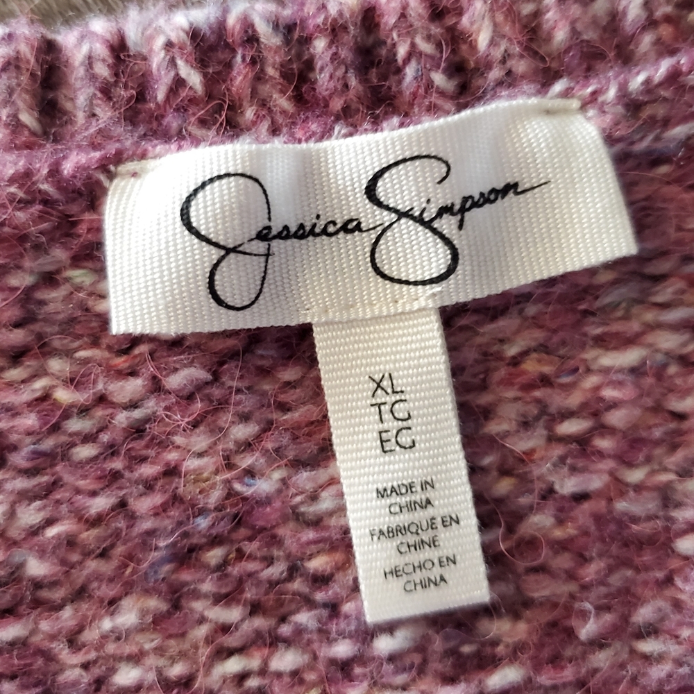 Jessica Simpson Sweater Lace Embellishments - Picture 6 of 6